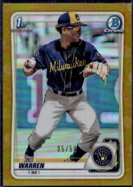Zavier Warren [Gold Refractor] #BD-97