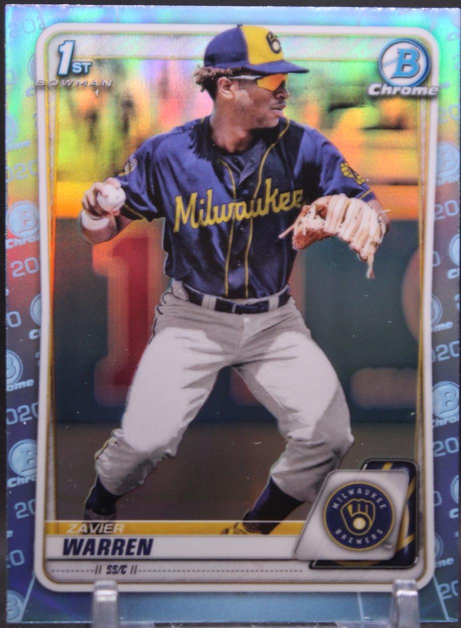 Zavier Warren [Sky Blue Refractor] #BD-97