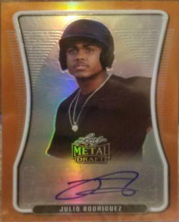 Julio Rodriguez [Orange Rainbow] #BA-JR1