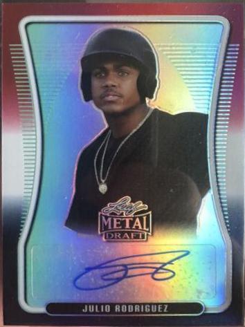 Julio Rodriguez [Red White Blue Rainbow] #BA-JR1