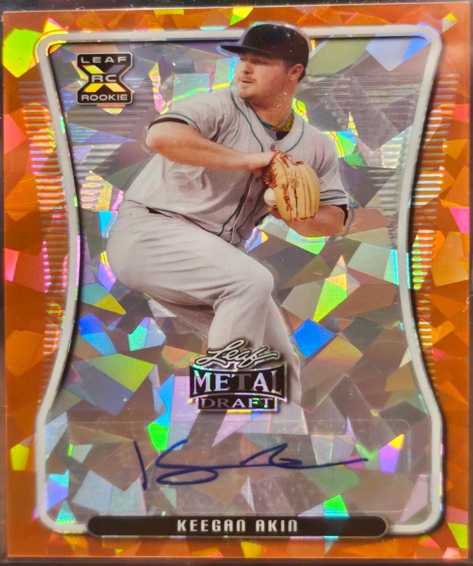 Keegan Akin [Orange Rainbow] #BA-KA1