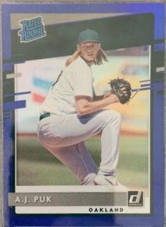 A.J. Puk [Holo Blue] #49