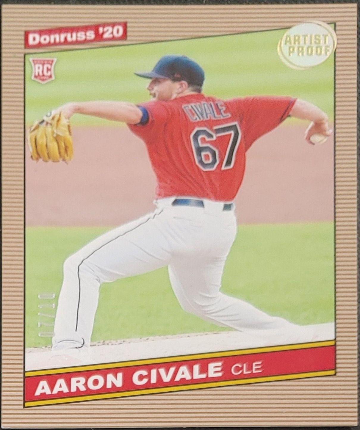 Aaron Civale [Artist Proof] #254