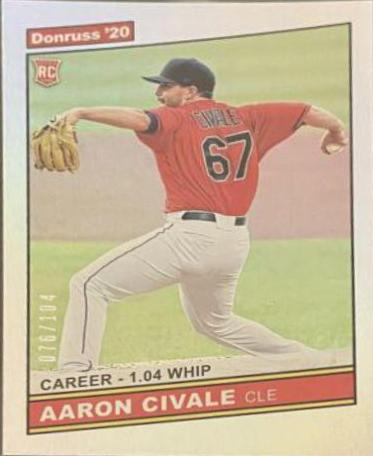 Aaron Civale [Career Stat Line] #254