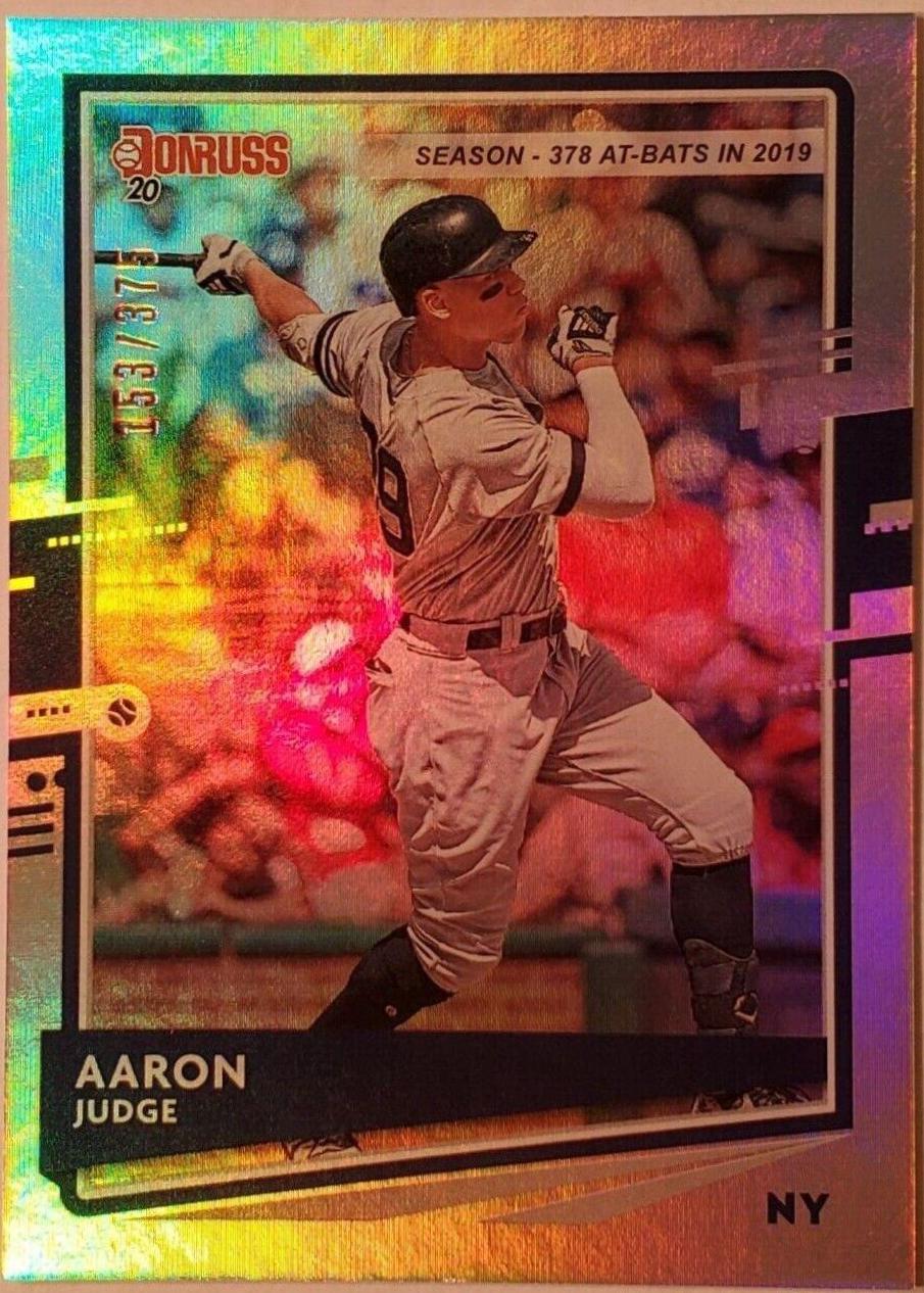 Aaron Judge [SP Season Stat Line] #111