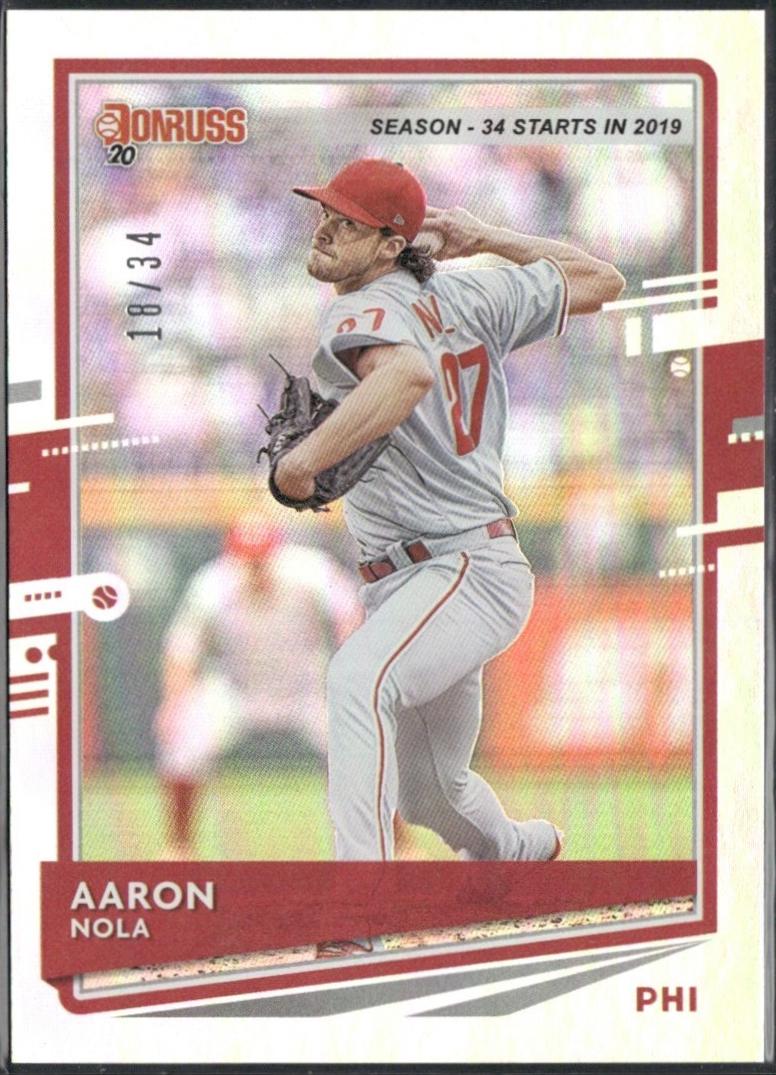 Aaron Nola [Season Stat Line] #126