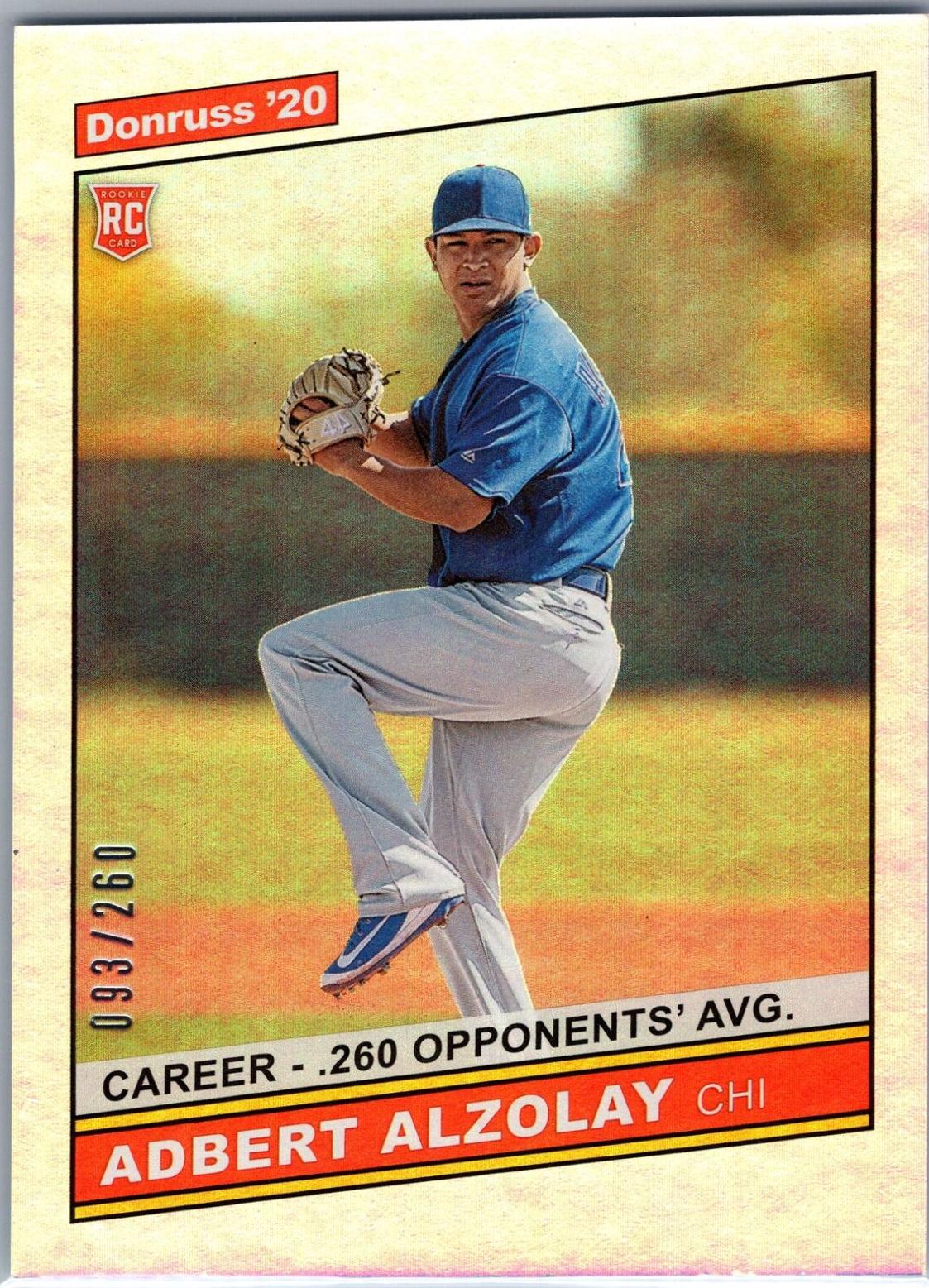 Adbert Alzolay [Career Stat Line] #258