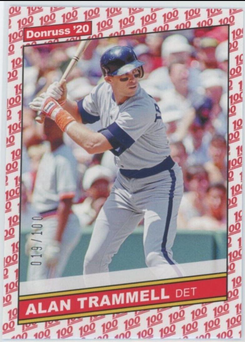 Alan Trammell [One Hundred Emoji] #225