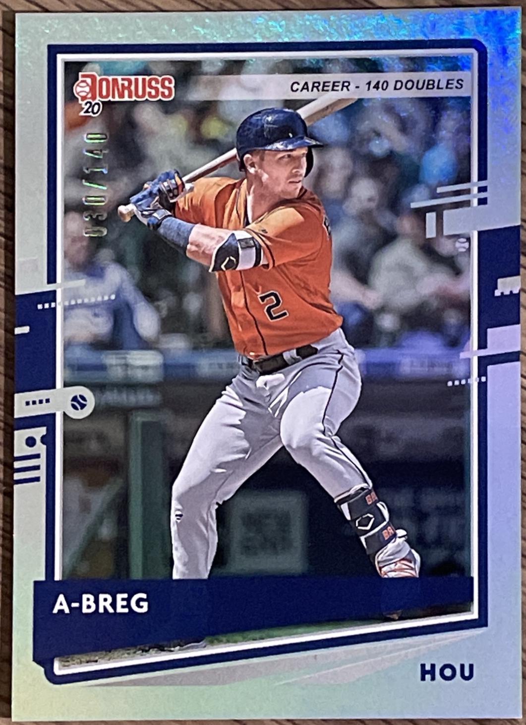 Alex Bregman [SP Career Stat Line] #112