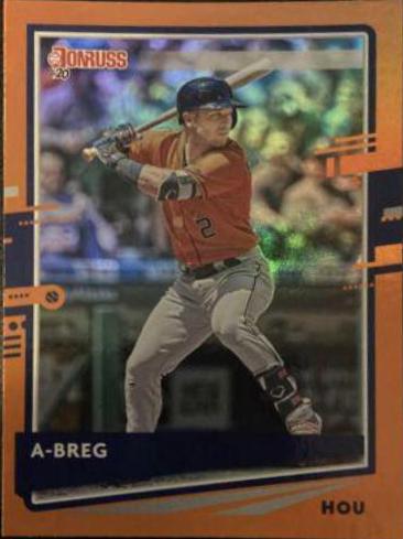 Alex Bregman [SP Holo Orange] #112