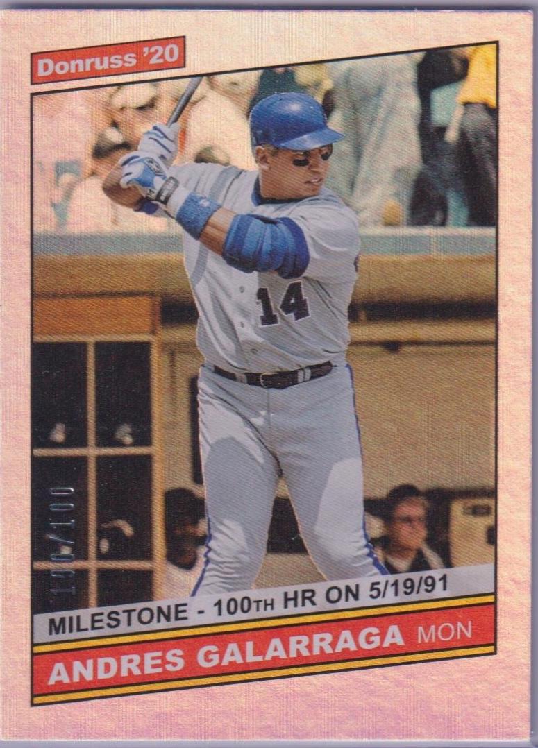 Andres Galarraga [Milestone Stat Line] #213