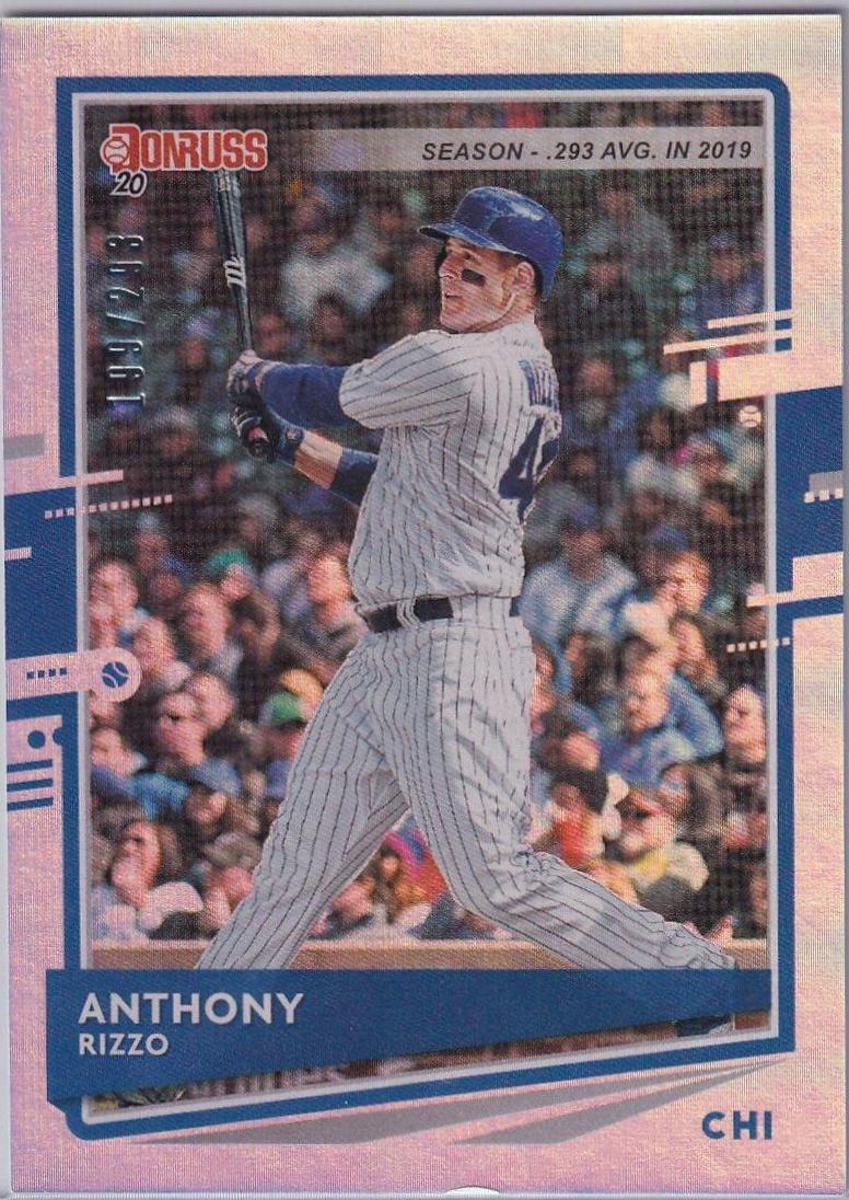Anthony Rizzo [SP Milestone Stat Line] #132