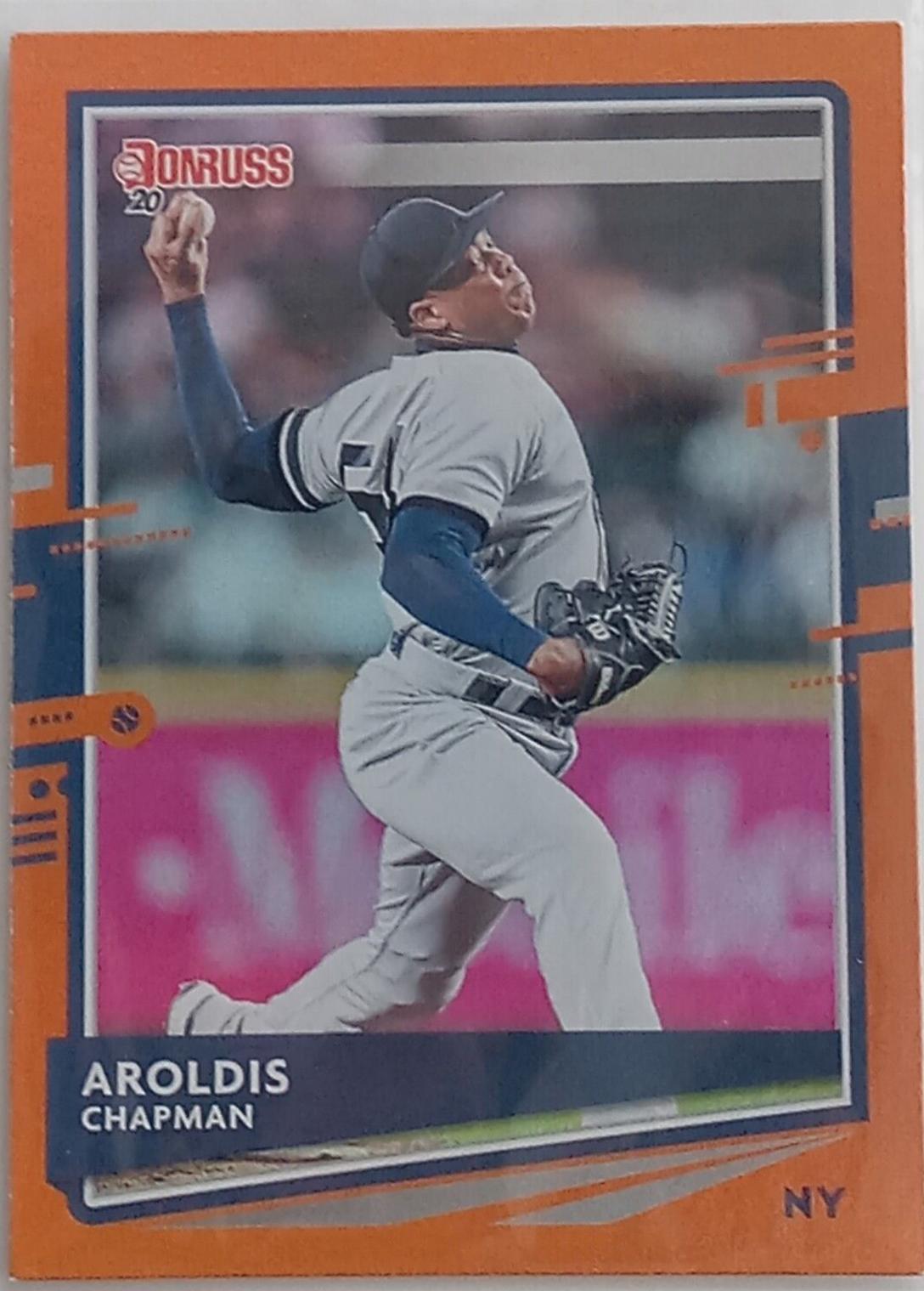 Aroldis Chapman [Holo Orange] #85