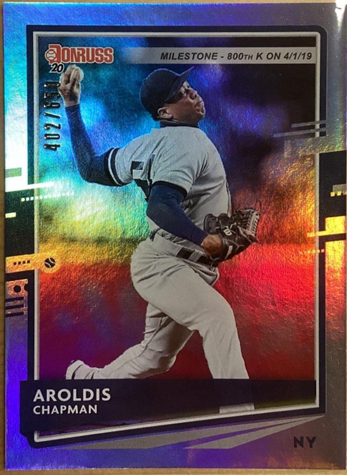 Aroldis Chapman [Milestone Stat Line] #85