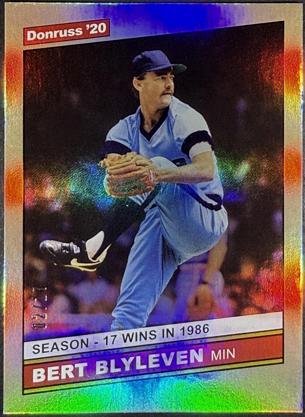 Bert Blyleven [Season Stat Line] #221