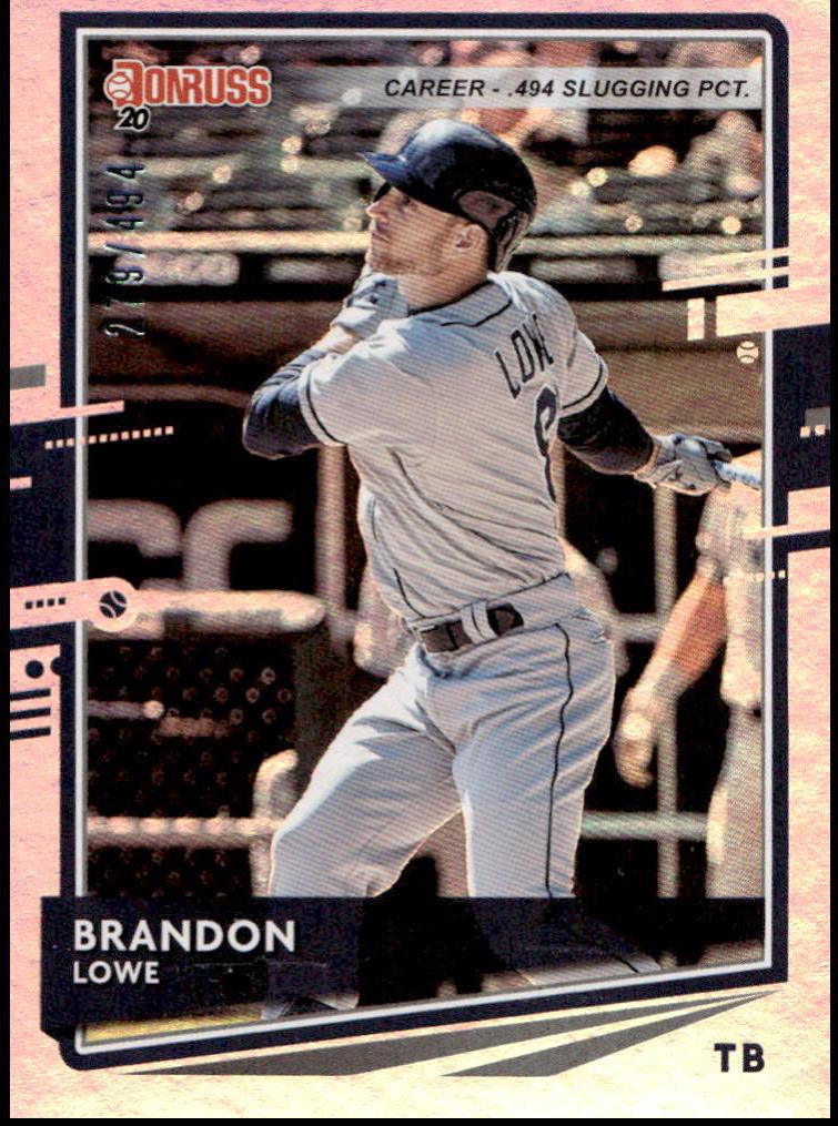 Brandon Lowe [Career Stat Line] #168