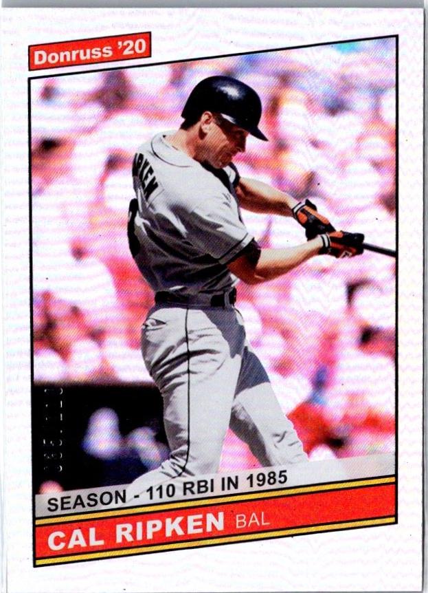 Cal Ripken [SP Season Stat Line] #224