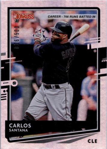 Carlos Santana [Career Stat Line] #186