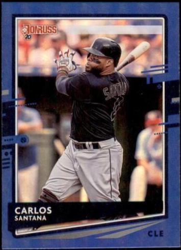 Carlos Santana [Holo Blue] #186
