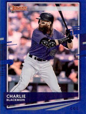 Charlie Blackmon [Holo Blue] #66