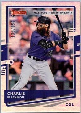 Charlie Blackmon [Milestone Stat Line] #66