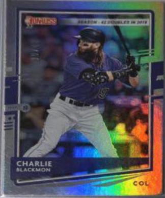 Charlie Blackmon [Season Stat Line] #66