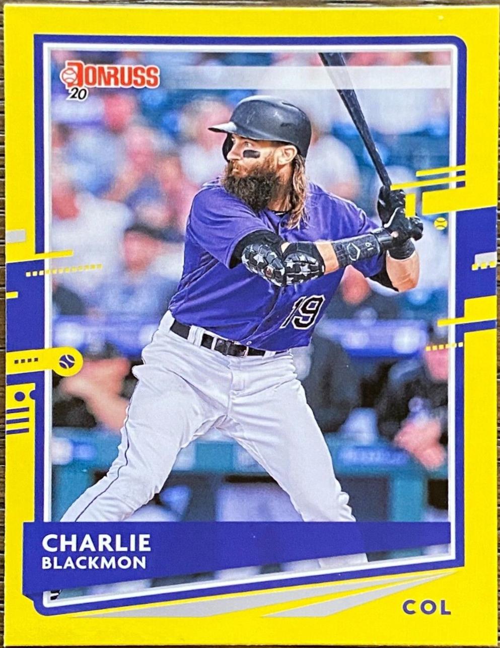 Charlie Blackmon [Yellow] #66