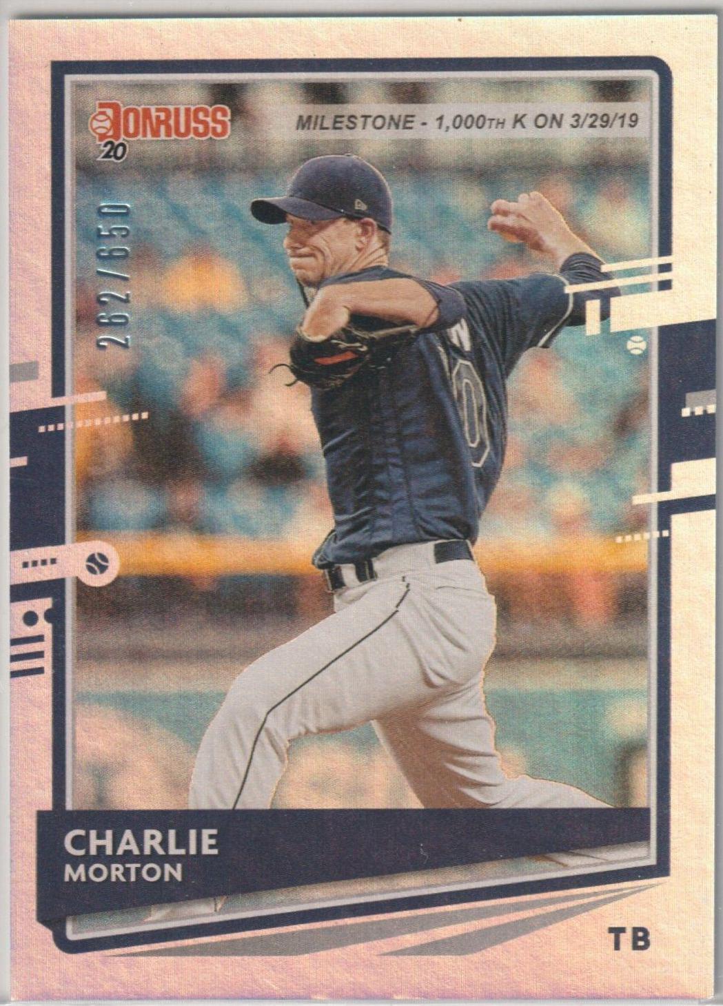 Charlie Morton [Milestone Stat Line] #98