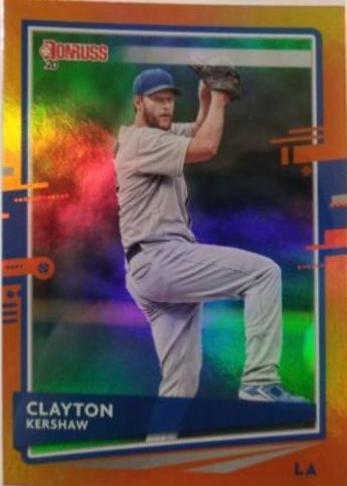 Clayton Kershaw [SP Holo Orange] #118