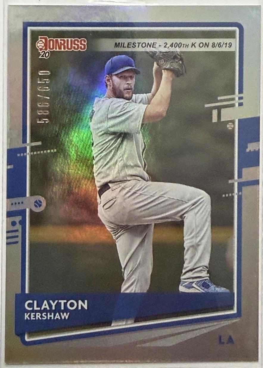 Clayton Kershaw [SP Milestone Stat Line] #118