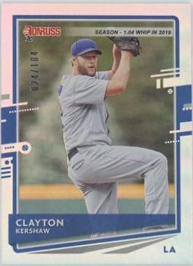 Clayton Kershaw [Season Stat Line] #118