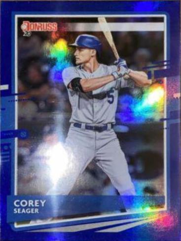 Corey Seager [Holo Blue] #106