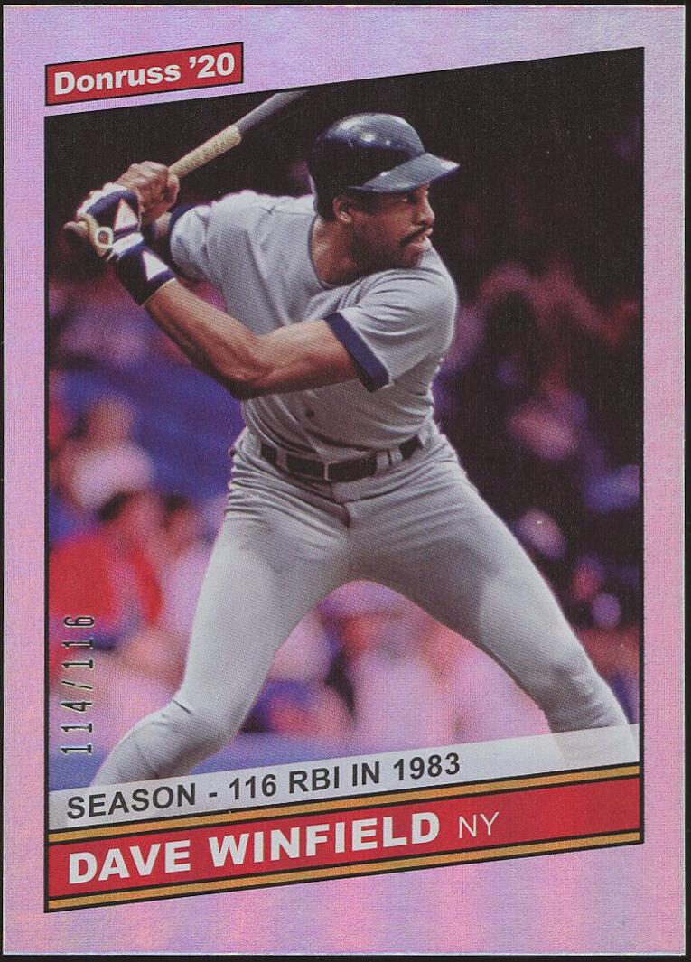 Dave Winfield [Season Stat Line] #232
