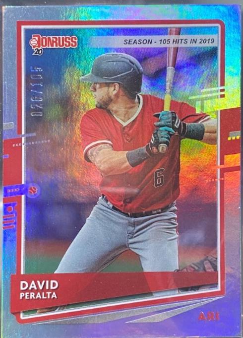 David Peralta [Season Stat Line] #187