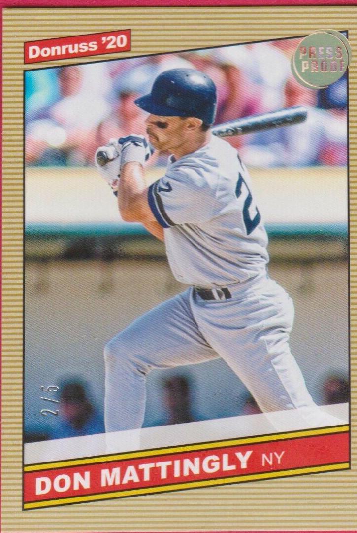 Don Mattingly [Press Proof] #216