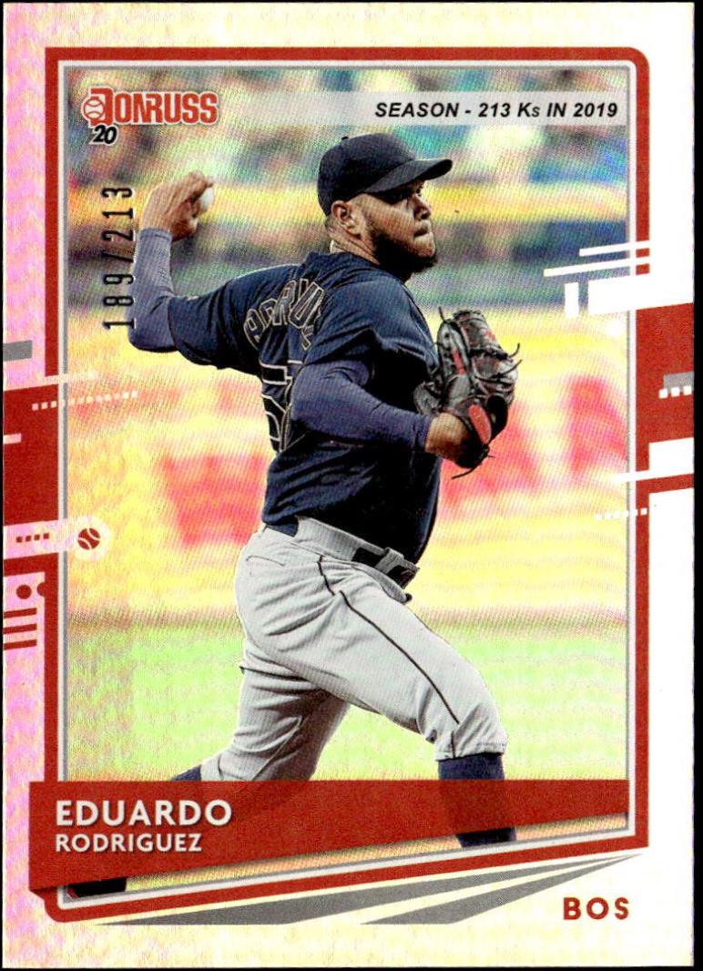 Eduardo Rodriguez [Season Stat Line] #61