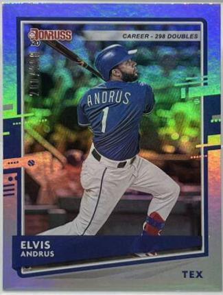 Elvis Andrus [Holo Purple] #156