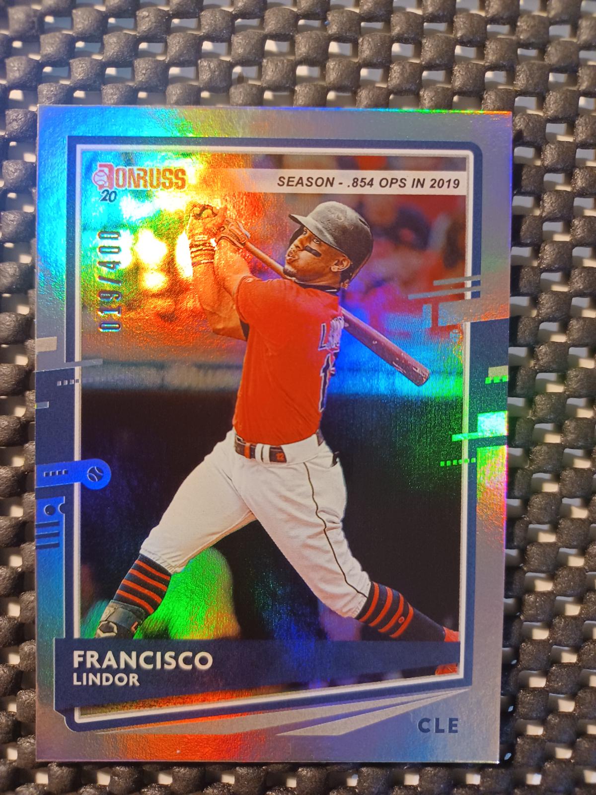 Francisco Lindor [SP Season Stat Line] #148