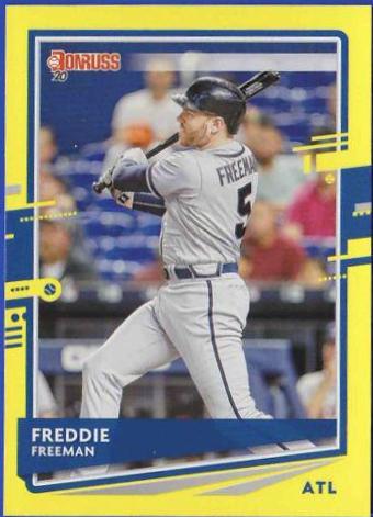 Freddie Freeman [Yellow] #169