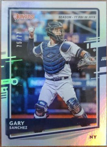 Gary Sanchez [Season Stat Line] #74