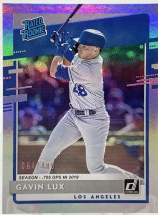 Gavin Lux [Season Stat Line] #44
