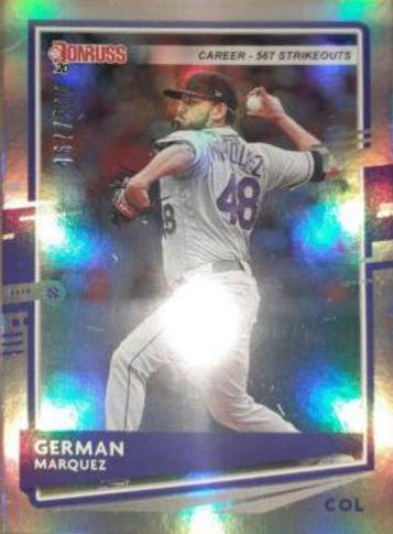 German Marquez [Career Stat Line] #96