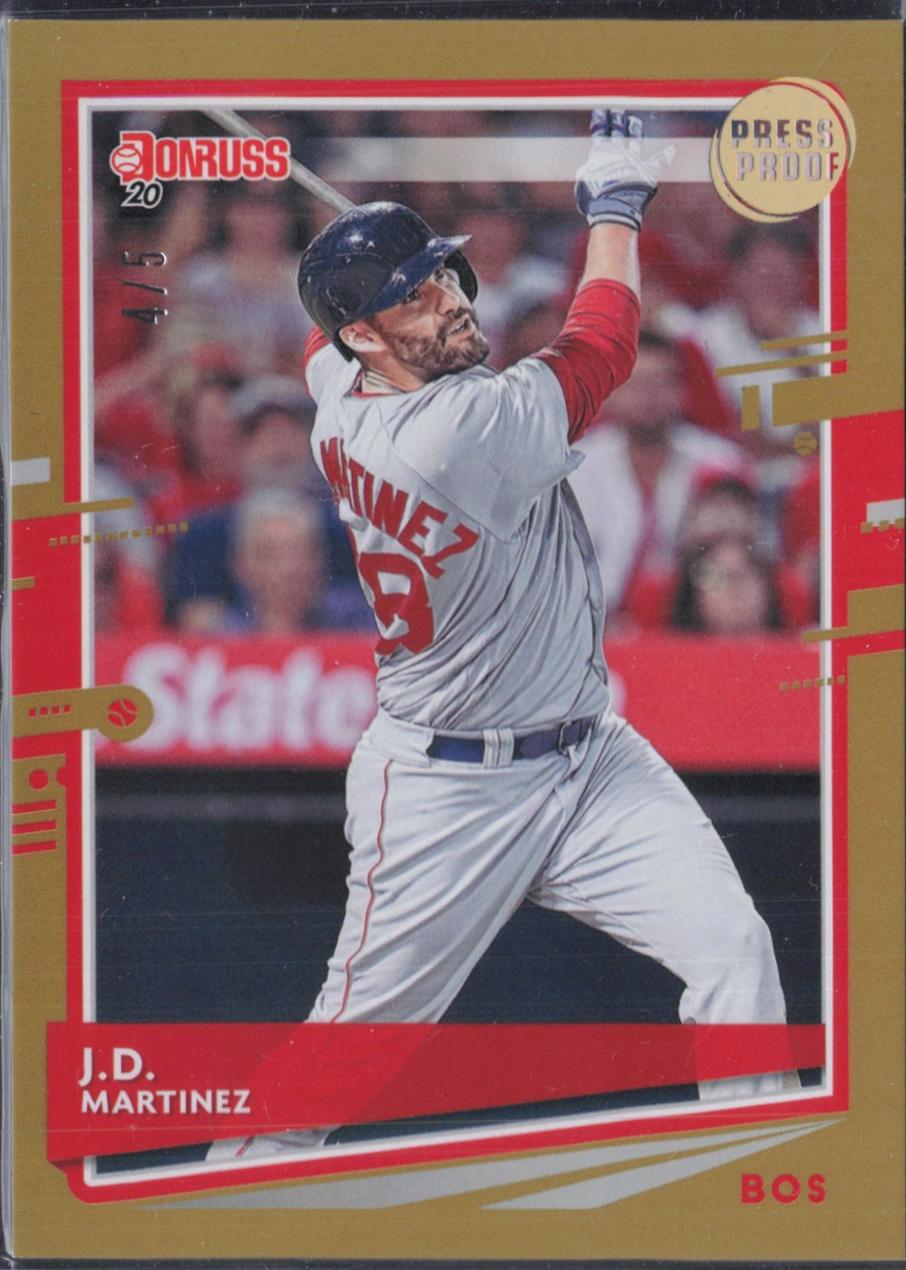 J.D. Martinez [Press Proof] #183