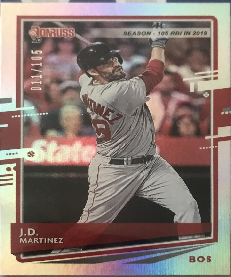J.D. Martinez [Season Stat Line] #183