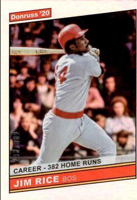 Jim Rice [Career Stat Line] #226