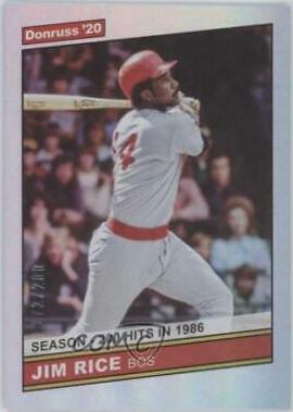 Jim Rice [Season Stat Line] #226
