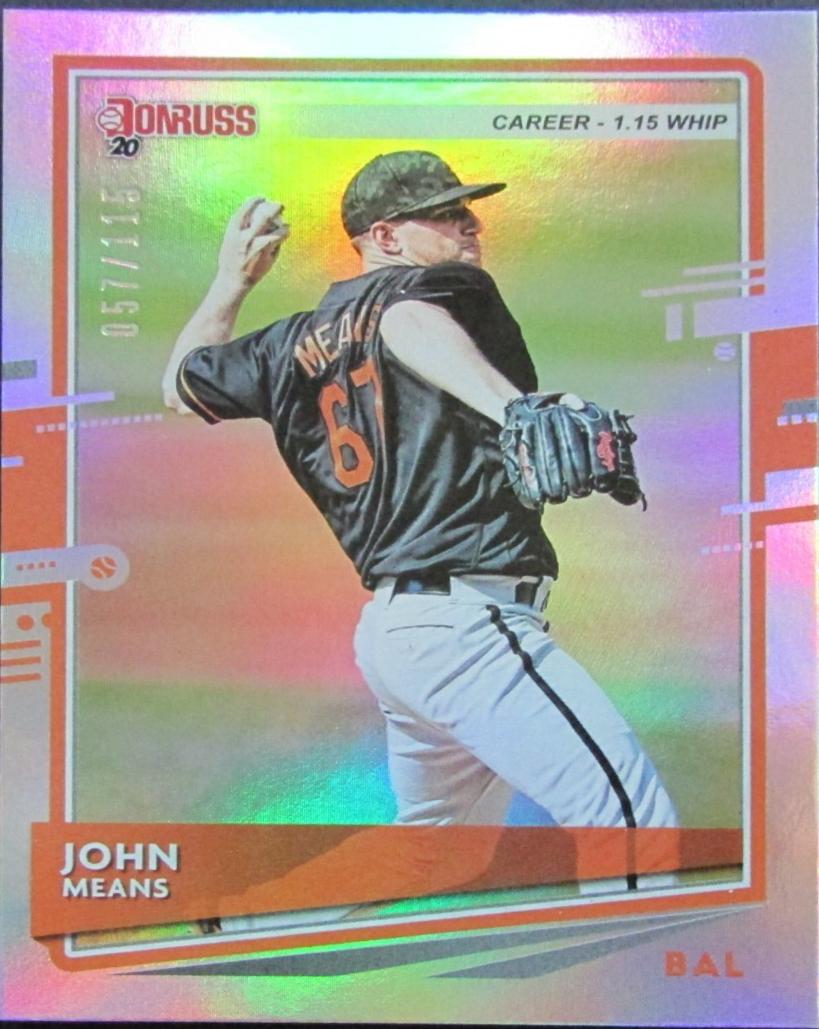 John Means [Career Stat Line] #206