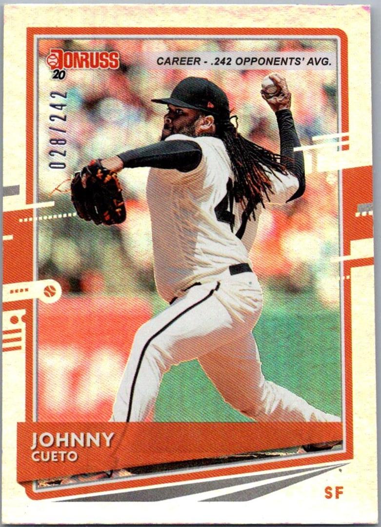 Johnny Cueto [Career Stat Line] #101
