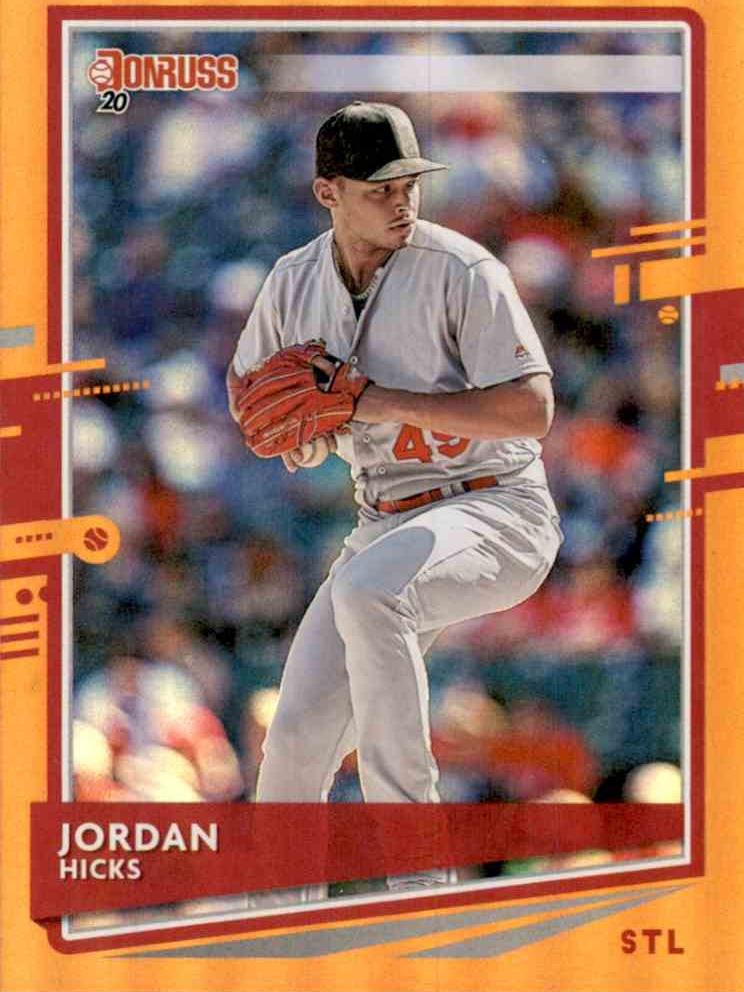 Jordan Hicks [Holo Orange] #125