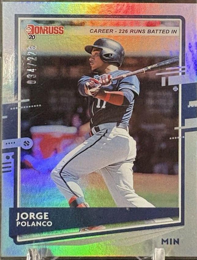 Jorge Polanco [Career Stat Line] #105